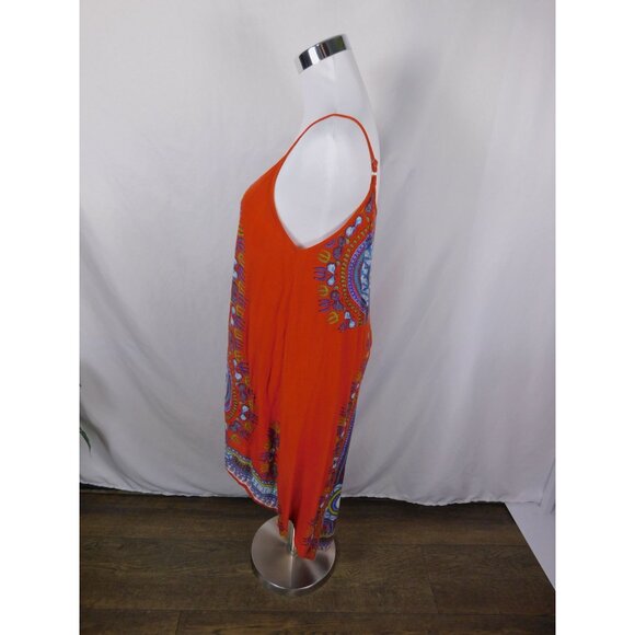 World Market S/M Boho Tribal Sleeveless Dress Rayon - Picture 10 of 14
